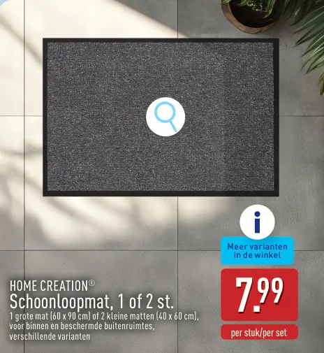 Promotie: Schoonloopmat