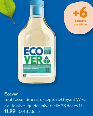 Offre: Tout l'assortiment, excepté nettoyant W.-C.