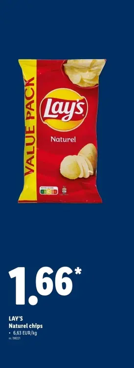 Promotie: Naturel chips
