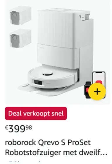 Aanbieding: Qrevo S ProSet