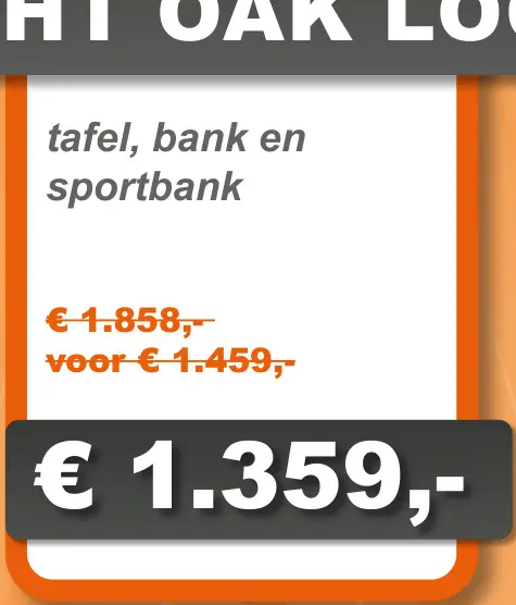 Aanbieding: San Capri lounge dining set 6-delig rechts