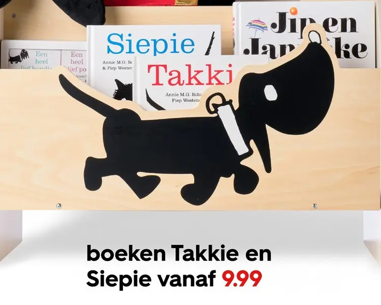 Aanbieding: Boeken Takkie en Siepie