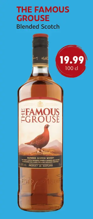 Aanbieding: The famous grouse