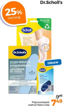 Aanbieding: voetvijl Nano Glas