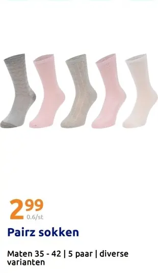 Aanbieding: sokken