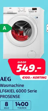 Aanbieding: AEG LF6KIEL 6000 SERIE PROSENSE
