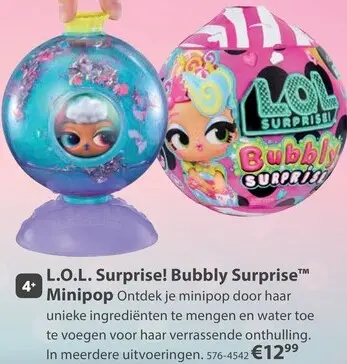 Aanbieding: Bubbly Surprise™ Minipop