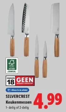 Aanbieding: Keukenmessen