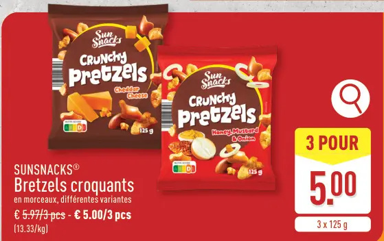 Offre: Bretzels croquants