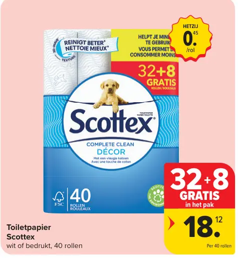 Aanbieding: Toiletpapier