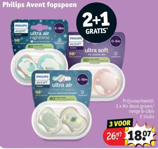 Promotie: Avent fopspeen