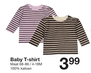 Promotie: Baby T-shirt