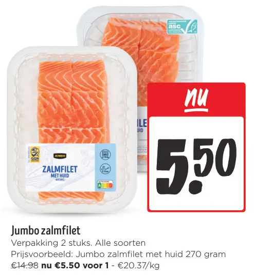 Aanbieding: Zalmfilet