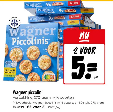 Promotie: Wagner piccolini