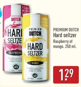 Aanbieding: Hard seltzer