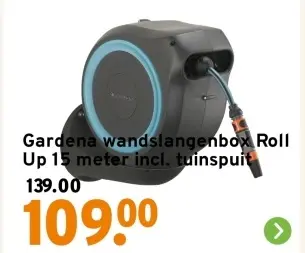 Aanbieding: wandslangenbox Roll Up