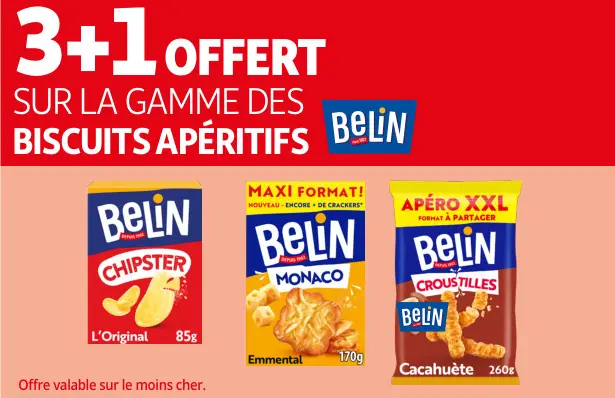 Offre: Biscuits Apéritifs