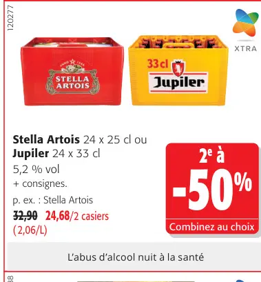 Offre: Bière blonde