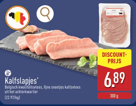 Promotie: Kalfslapjes