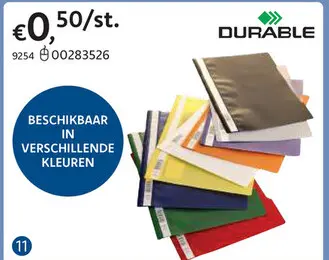 Aanbieding: Bestekmap rood