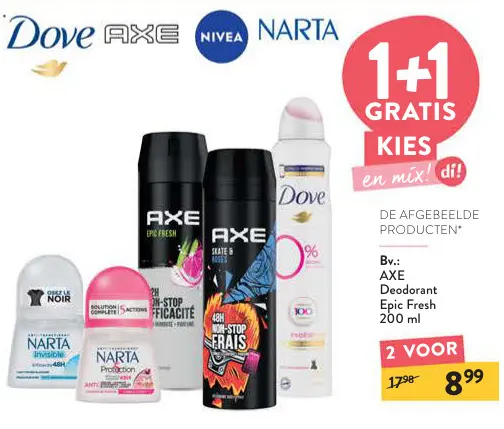 Promotie: Deodorant Epic Fresh