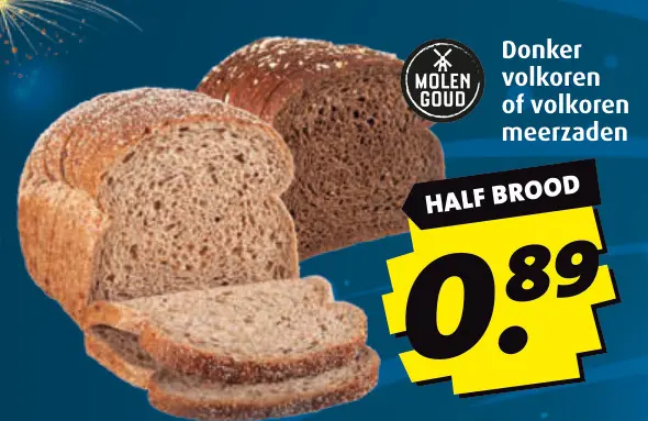 Aanbieding: Donker volkoren of volkoren meerzaden