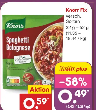 Aanbieding: Spaghetti Bolognese