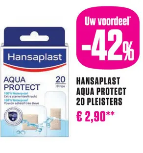 Aanbieding: Hansaplast Aqua Protect 20 pleisters