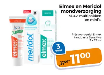 Aanbieding: Elmex en Meridol mondverzorging