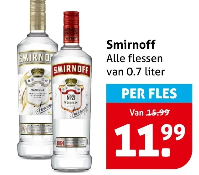 Aanbieding: Smirnoff