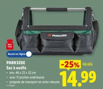 Offre: Sac à outils