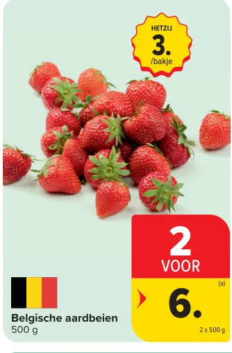 Promotie: Belgische aardbeien