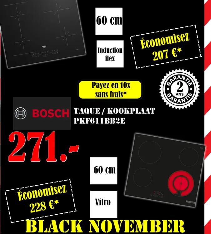 Offre: Taque / kookplaat pkf611bb2e