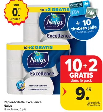 Offre: Papier-toilette Excellence