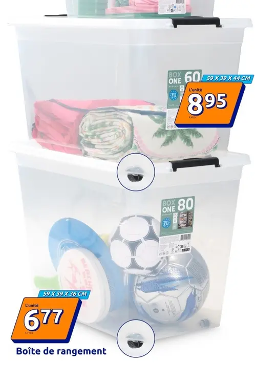 Offre: Boîte de rangement