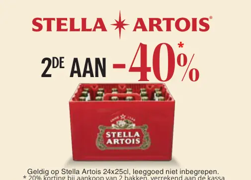 Promotie: Stella Artois