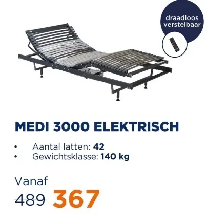 Aanbieding: Medi 3000 elektrisch