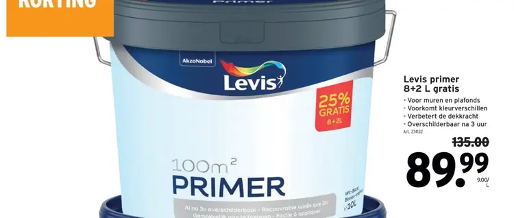 Promotie: Levis primer