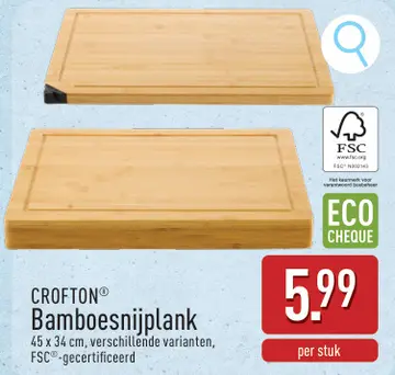 Aanbieding: CROFTON® Bamboesnijplank