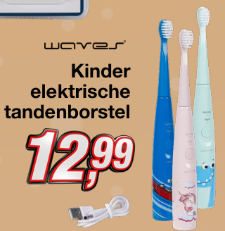 Aanbieding: Kinder elektrische tandenborstel