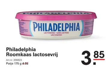 Aanbieding: Philadelphia Roomkaas lactosevrij