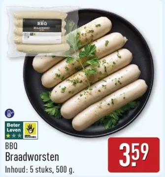 Aanbieding: Braadworsten