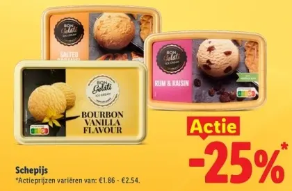 Aanbieding: Schepijs