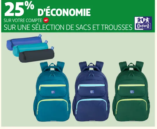 Promotie: Sacs et trousses