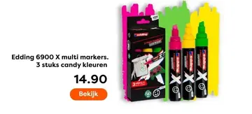 Aanbieding: Edding 6900 X multi markers
