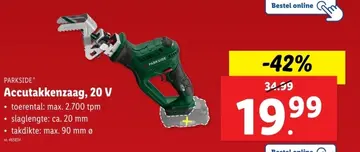 Aanbieding: Accutakkenzaag