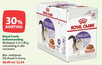 Aanbieding: Royal Canin kattenvoeding Multipack