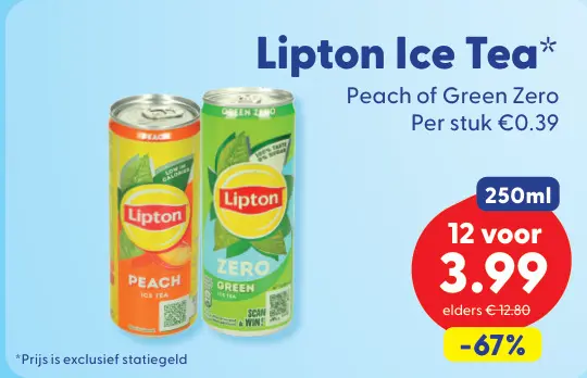 Aanbieding: Lipton Ice Tea