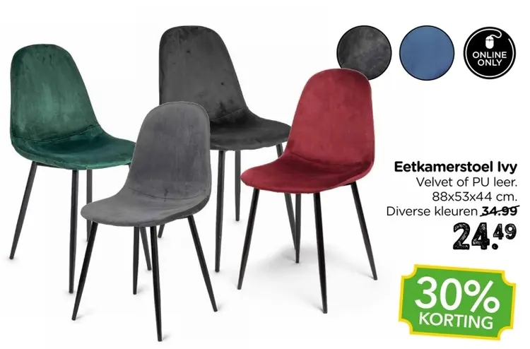 Aanbieding: Eetkamerstoel Ivy