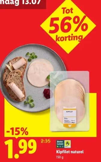 Aanbieding: Kipfilet naturel